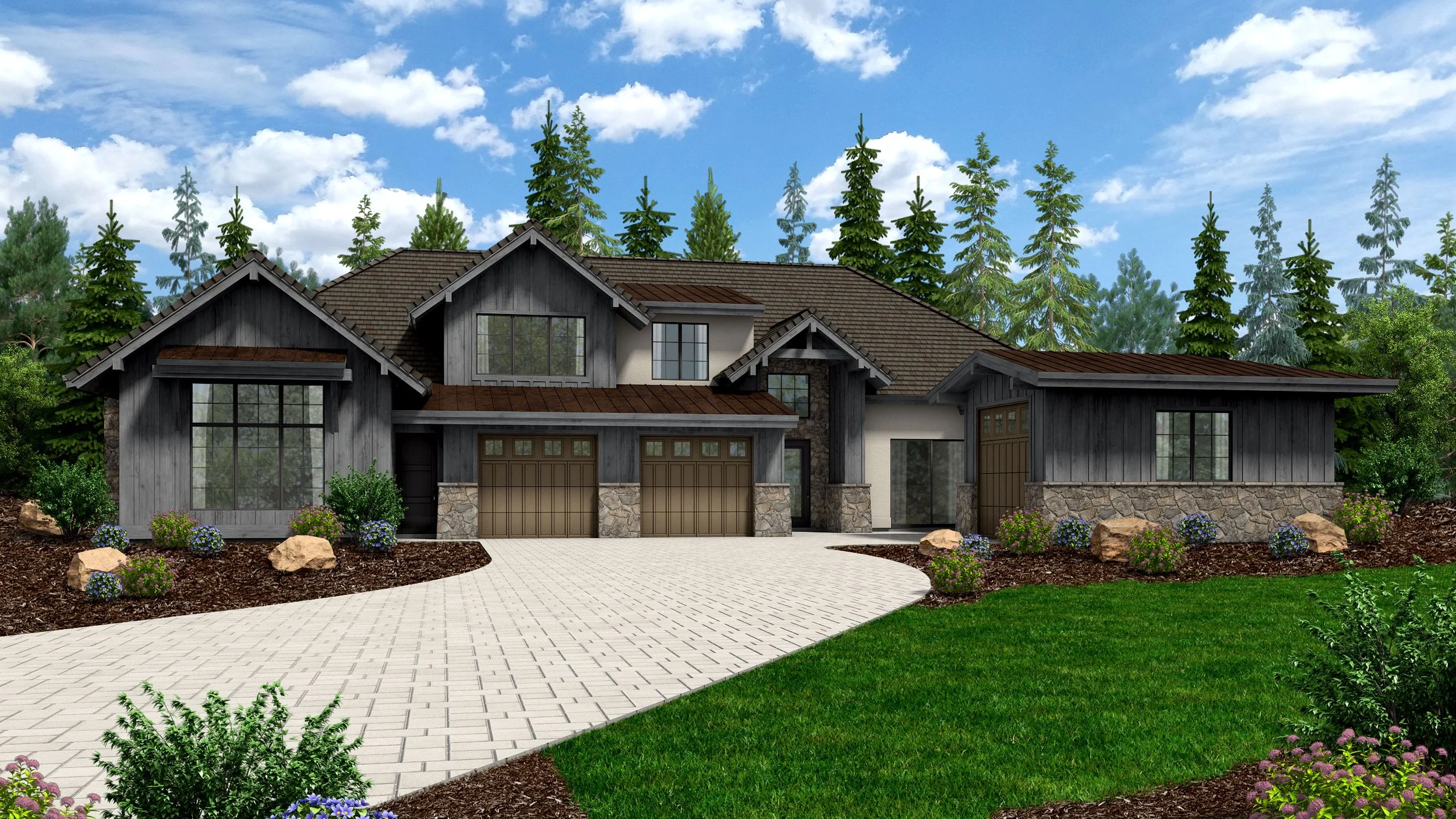 Residence II Concept B rendering