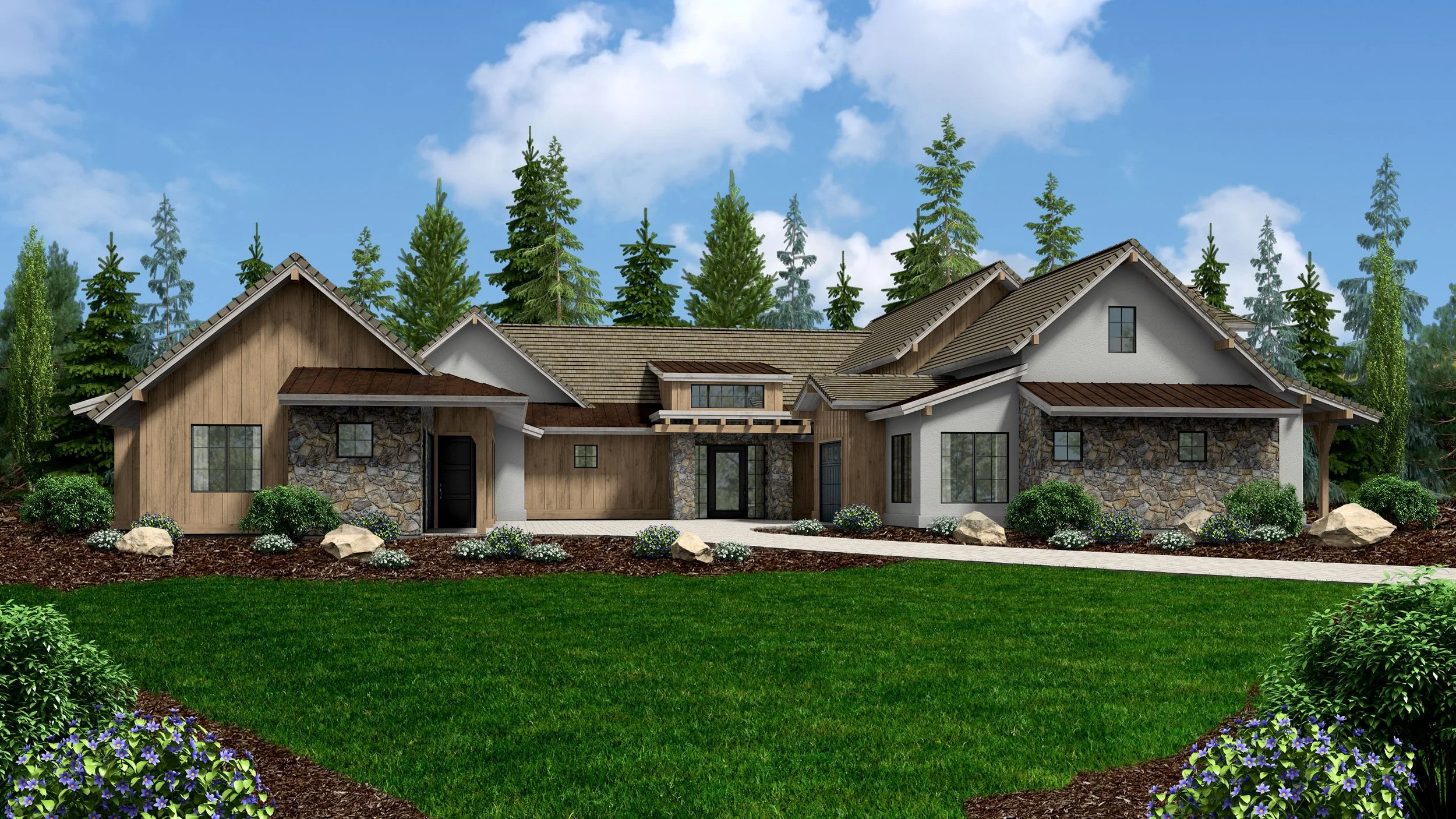 Residence III Concept A rendering
