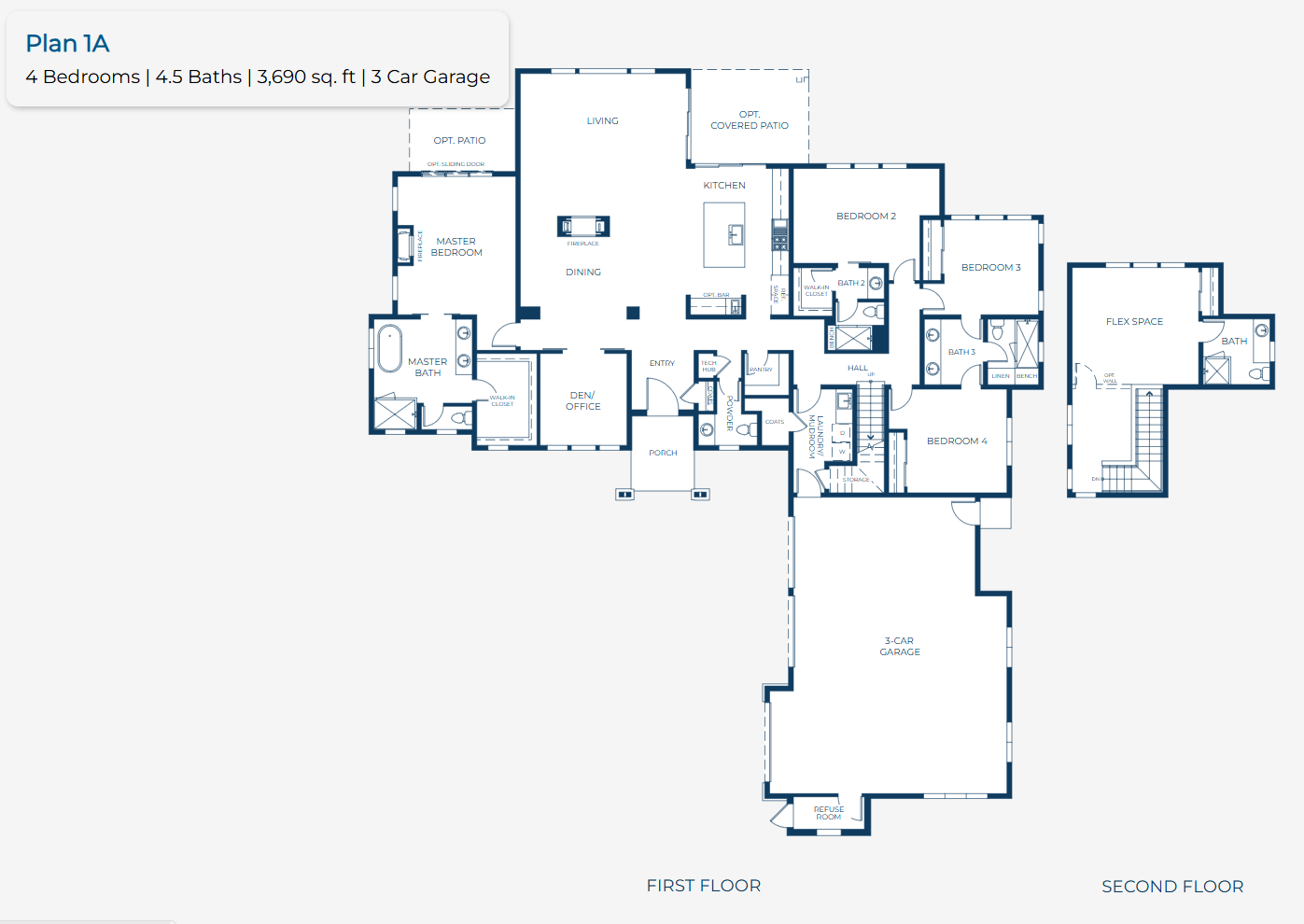 Residence I floor plan