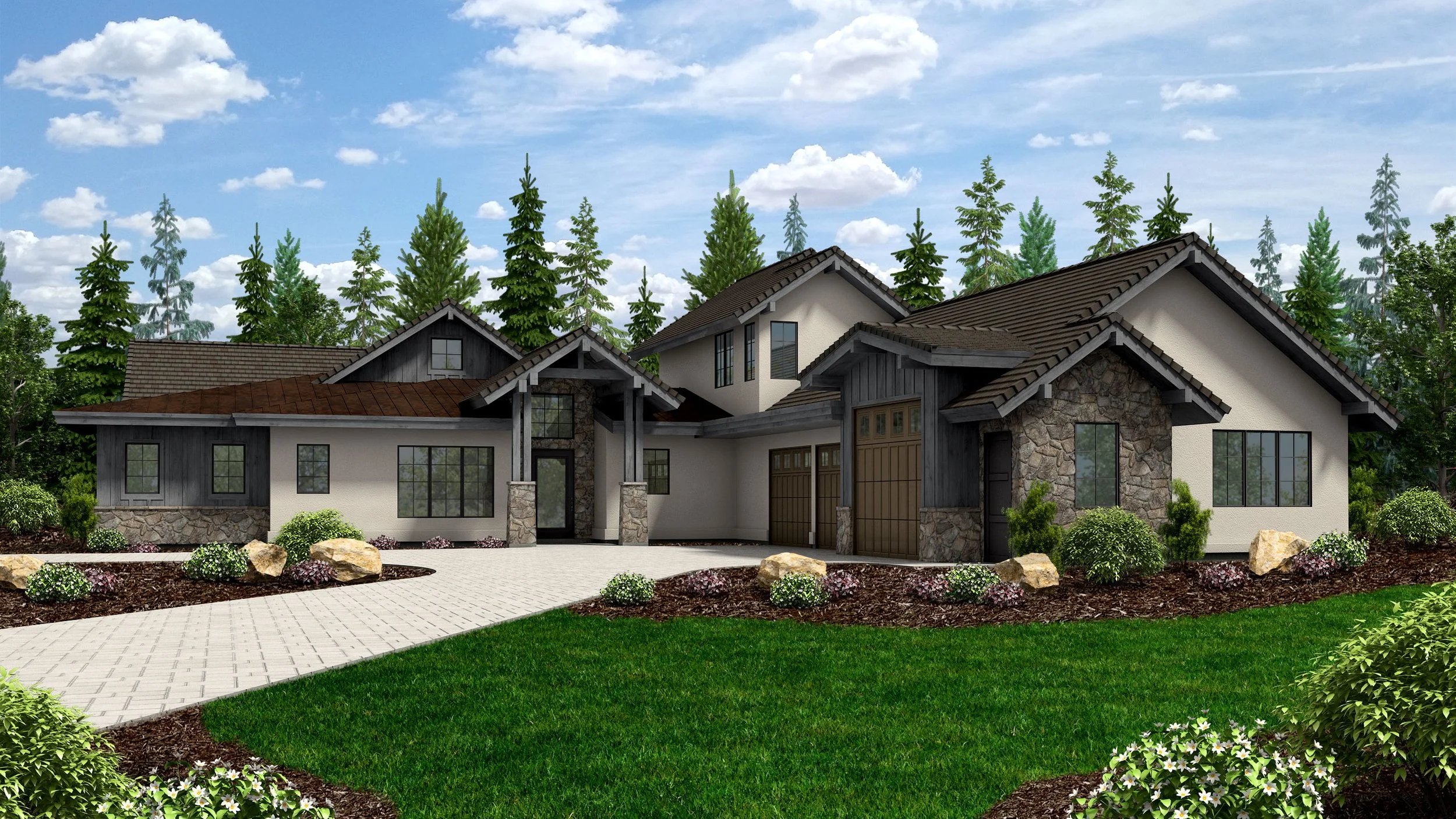 Residence I Concept B rendering