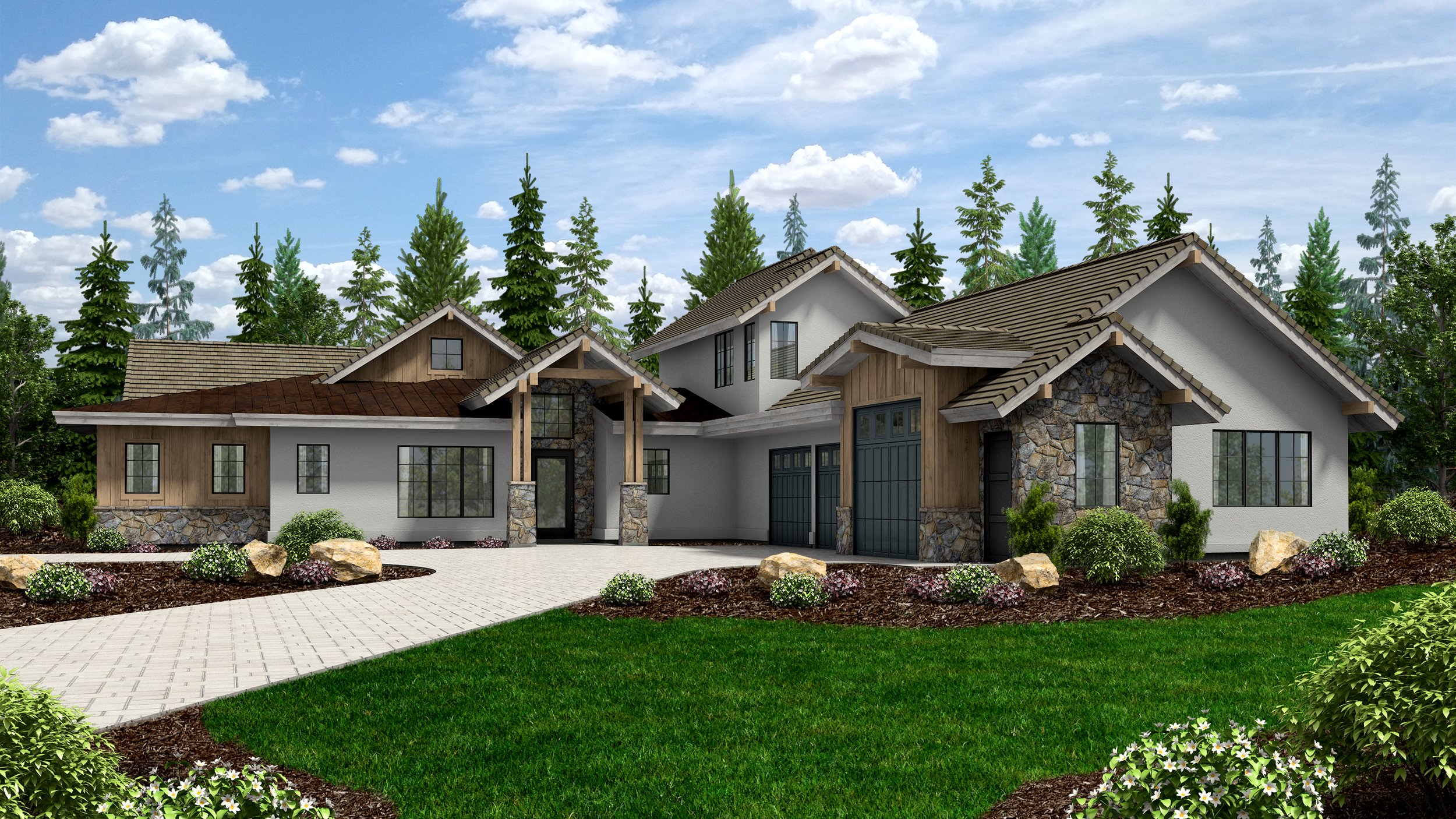 Residence I Concept A rendering