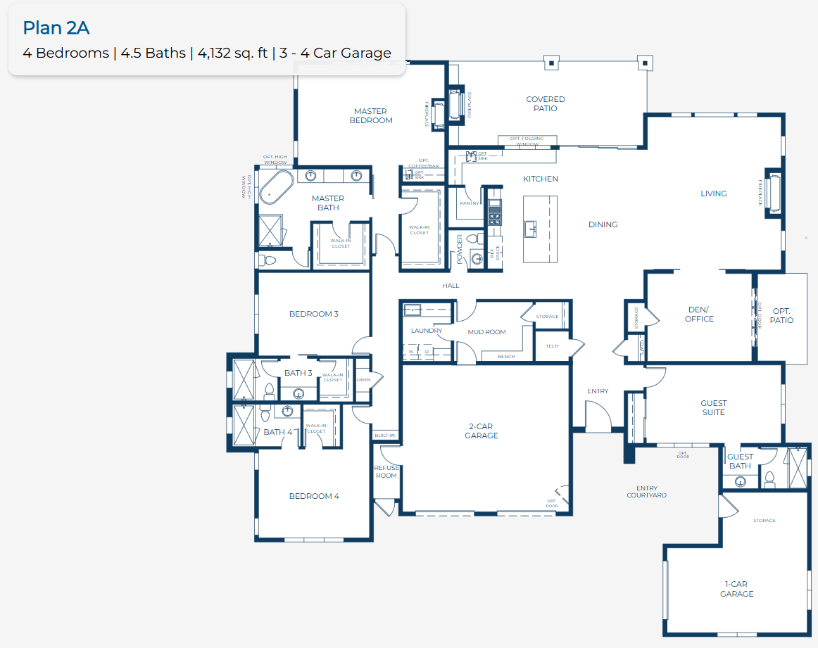 Residence II floor plan